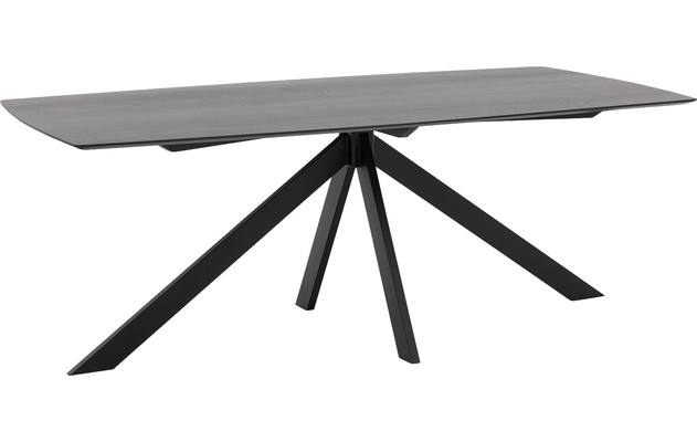 Goossens excellent eettafel uniek zwart eiken - 8221267-01