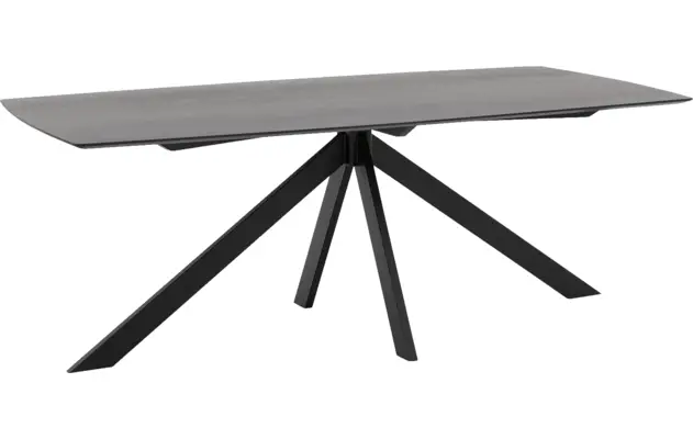 Goossens excellent eettafel uniek zwart eiken - 8221267-01
