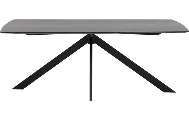 Goossens excellent eettafel uniek zwart eiken - 8221267-02