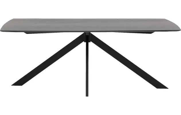 Goossens excellent eettafel uniek zwart eiken - 8221267-02