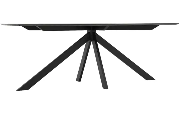 Goossens excellent eettafel uniek zwart eiken - 8221267-04