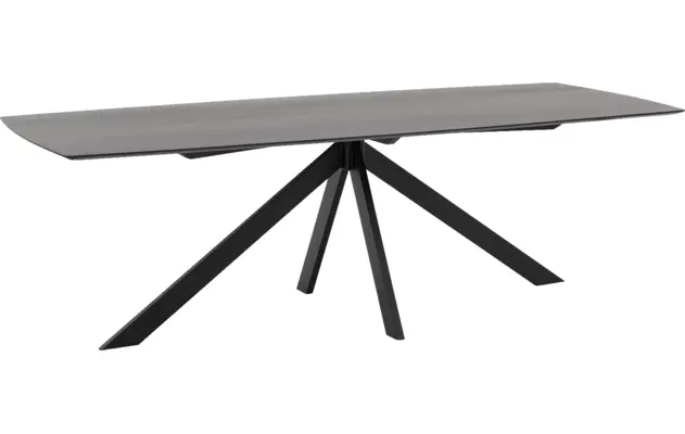 Goossens excellent eettafel uniek zwart eiken - 8221268-01