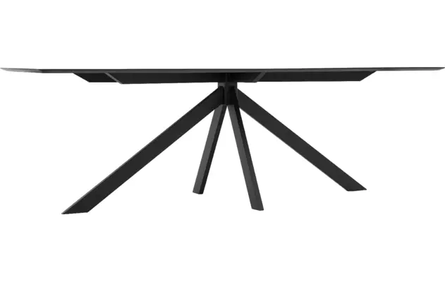 Goossens excellent eettafel uniek zwart eiken - 8221268-04