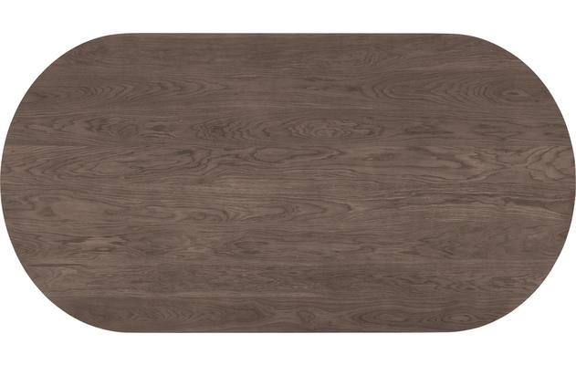 Goossens excellent eettafel uniek donker bruin eiken - 8221304-06