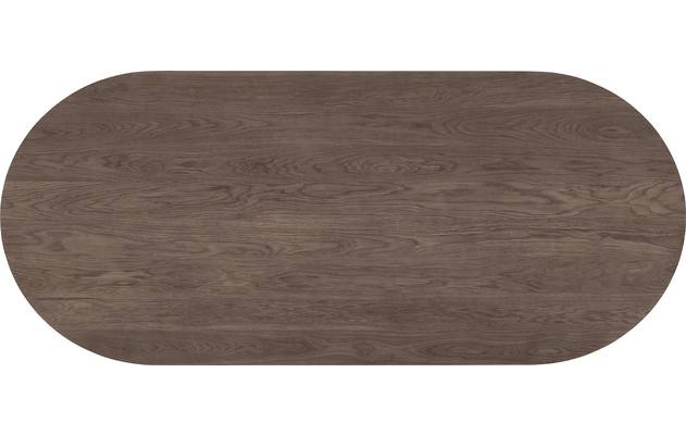 Goossens excellent eettafel uniek donker bruin eiken - 8221307-06