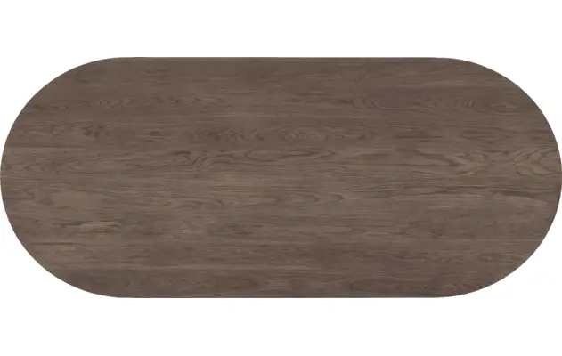 Goossens excellent eettafel uniek donker bruin eiken - 8221307-06