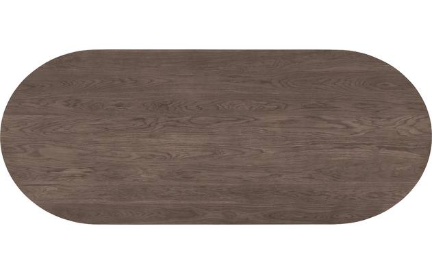 Goossens excellent eettafel uniek donker bruin eiken - 8221308-06