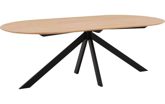 Goossens excellent eettafel uniek blank eiken - 8221320-01