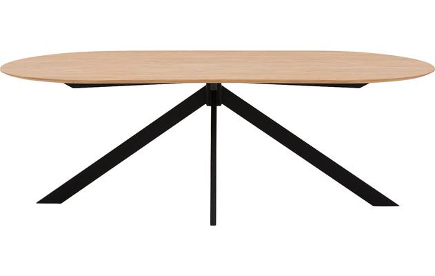 Goossens excellent eettafel uniek blank eiken - 8221320-02