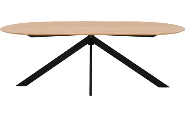 Goossens excellent eettafel uniek blank eiken - 8221320-02