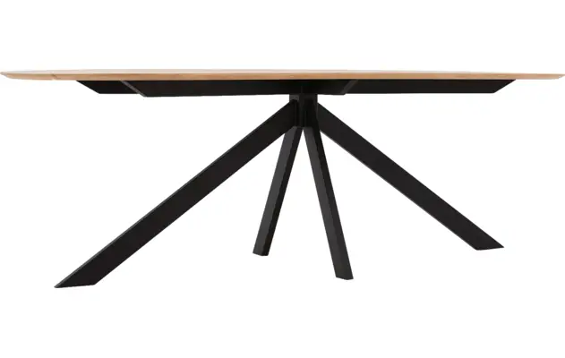 Goossens excellent eettafel uniek blank eiken - 8221320-04
