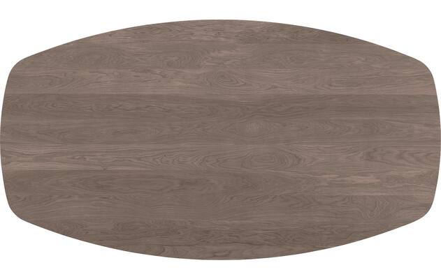 Goossens excellent eettafel uniek donker bruin eiken - 8221345-06