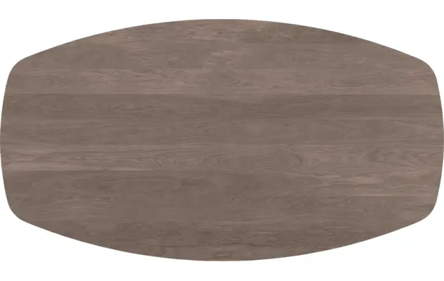 Goossens excellent eettafel uniek donker bruin eiken - 8221345-06
