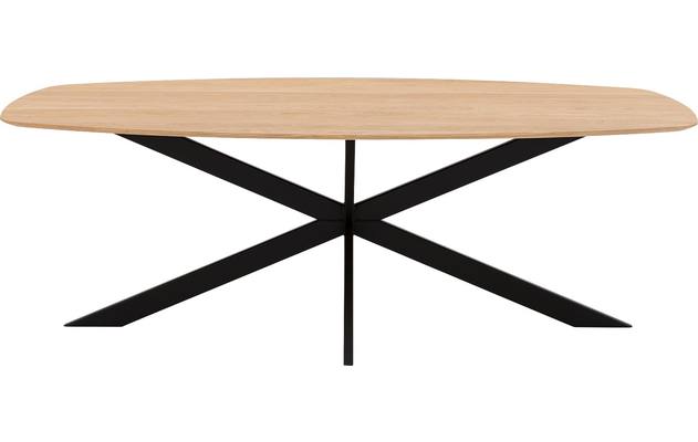 Goossens excellent eettafel uniek blank eiken - 8221375-02