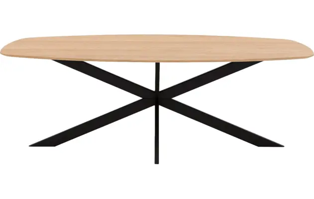 Goossens excellent eettafel uniek blank eiken - 8221375-02