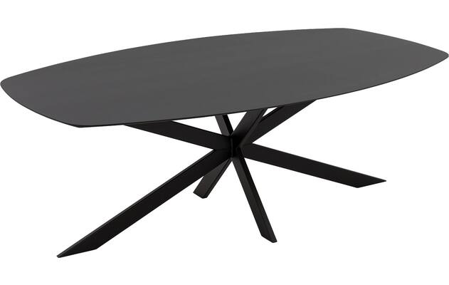 Goossens excellent eettafel uniek zwart eiken - 8221385-03