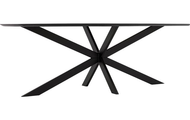 Goossens excellent eettafel uniek zwart eiken - 8221385-04