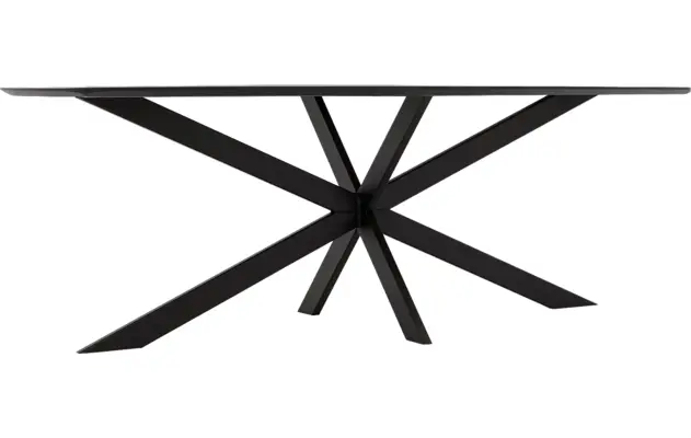 Goossens excellent eettafel uniek zwart eiken - 8221385-04