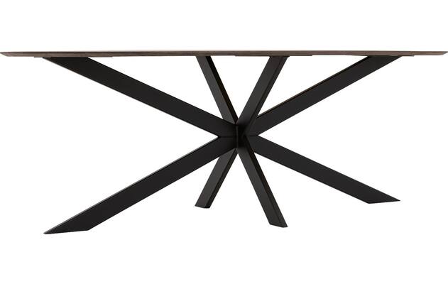 Goossens excellent eettafel uniek donker bruin eiken - 8221410-04