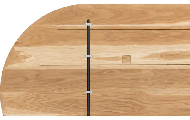 Goossens excellent eettafel uniek blank eiken - 8221440-09