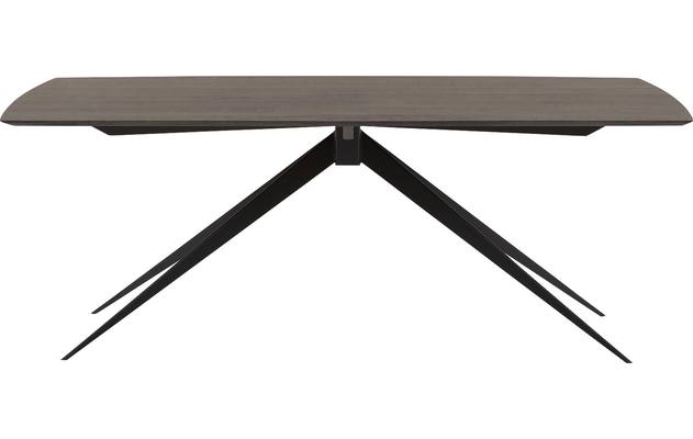 Goossens excellent eettafel uniek donker bruin eiken - 8221469-02