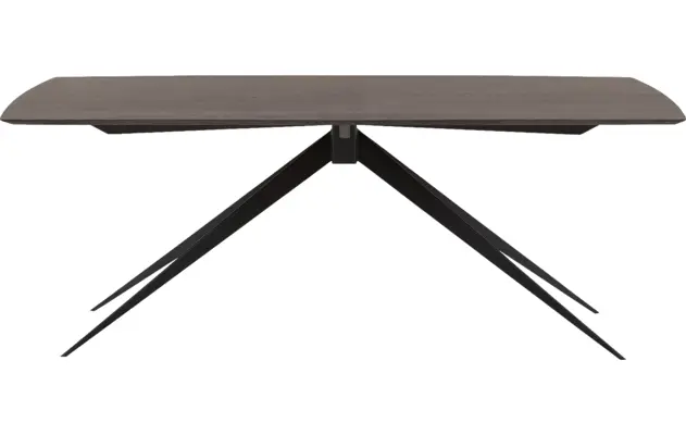 Goossens excellent eettafel uniek donker bruin eiken - 8221469-02