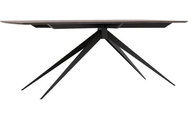 Goossens excellent eettafel uniek donker bruin eiken - 8221469-04