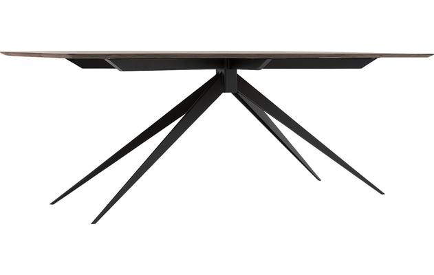 Goossens excellent eettafel uniek donker bruin eiken - 8221470-04