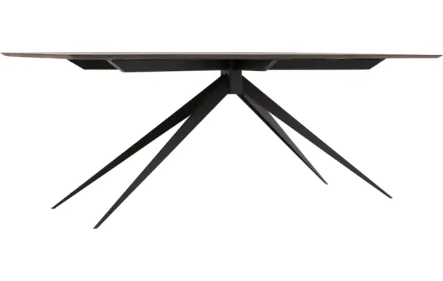 Goossens excellent eettafel uniek donker bruin eiken - 8221470-04