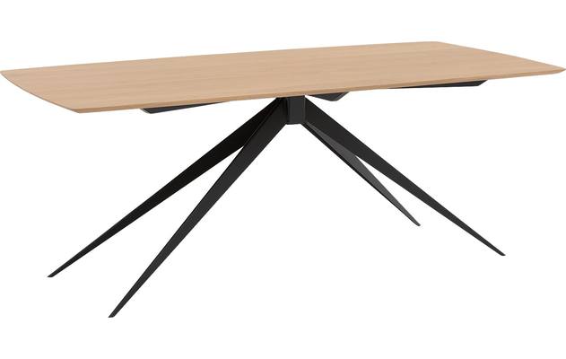 Goossens excellent eettafel uniek blank eiken - 8221499-02