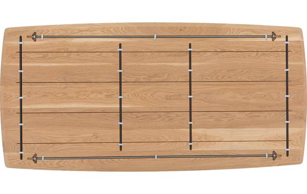 Goossens excellent eettafel uniek blank eiken - 8221499-09