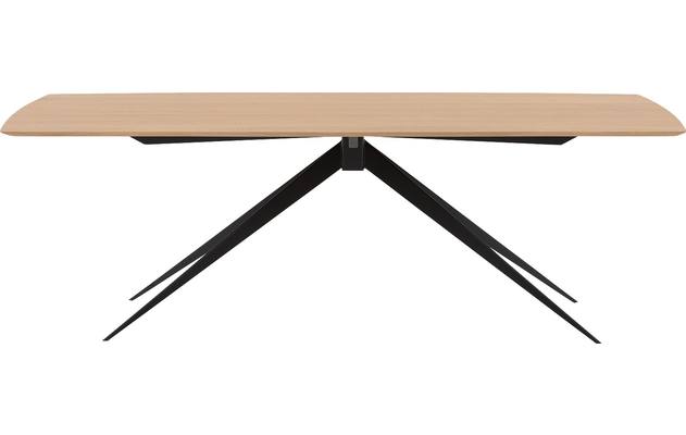 Goossens excellent eettafel uniek blank eiken - 8221500-01
