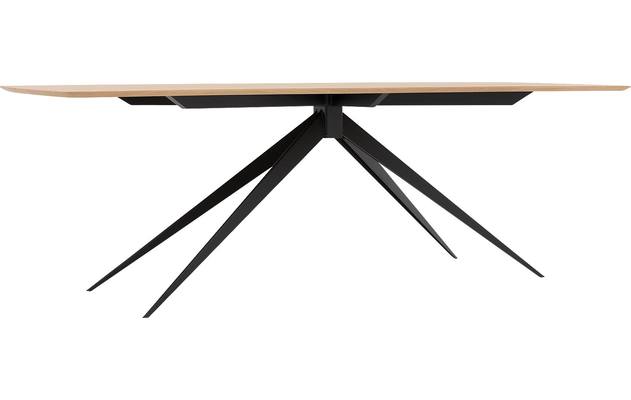 Goossens excellent eettafel uniek blank eiken - 8221500-04