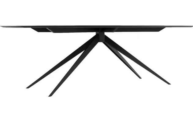 Goossens excellent eettafel uniek zwart eiken - 8221504-03