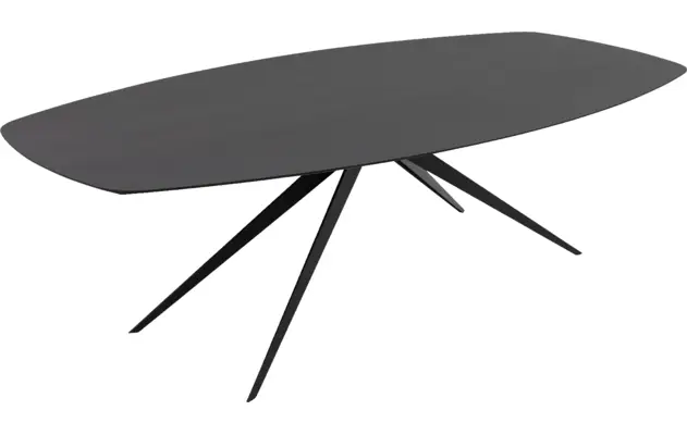 Goossens excellent eettafel uniek zwart eiken - 8221505-04