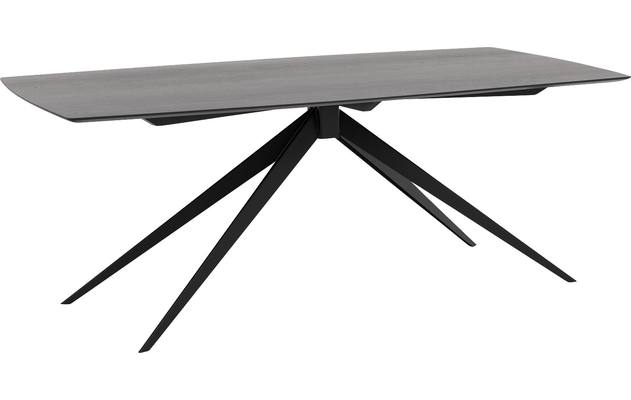 Goossens excellent eettafel uniek zwart eiken - 8221507-01