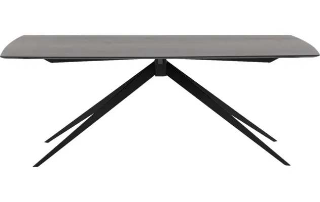 Goossens excellent eettafel uniek zwart eiken - 8221507-02