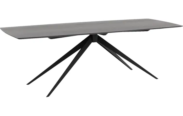 Goossens excellent eettafel uniek zwart eiken - 8221508-01
