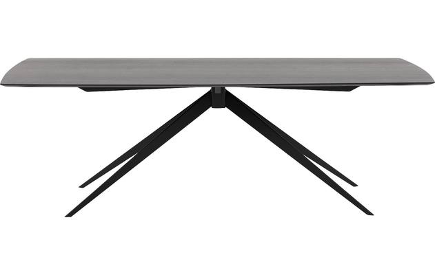 Goossens excellent eettafel uniek zwart eiken - 8221508-02