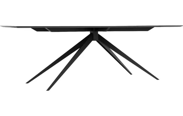 Goossens excellent eettafel uniek zwart eiken - 8221508-03