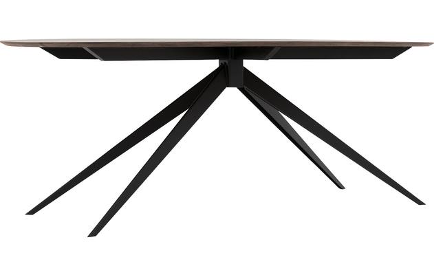 Goossens excellent eettafel uniek donker bruin eiken - 8221526-04