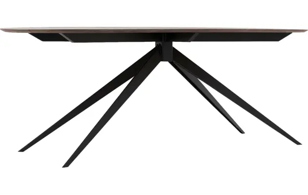 Goossens excellent eettafel uniek donker bruin eiken - 8221526-04