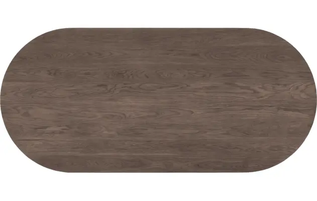 Goossens excellent eettafel uniek donker bruin eiken - 8221527-06