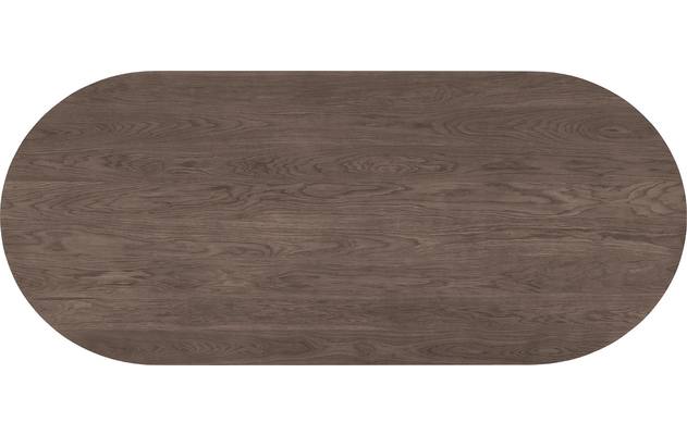 Goossens excellent eettafel uniek donker bruin eiken - 8221528-06