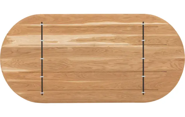 Goossens excellent eettafel uniek blank eiken - 8221555-08