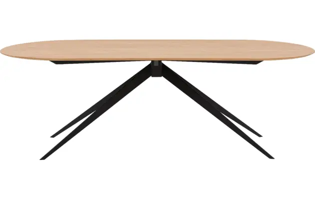 Goossens excellent eettafel uniek blank eiken - 8221556-02