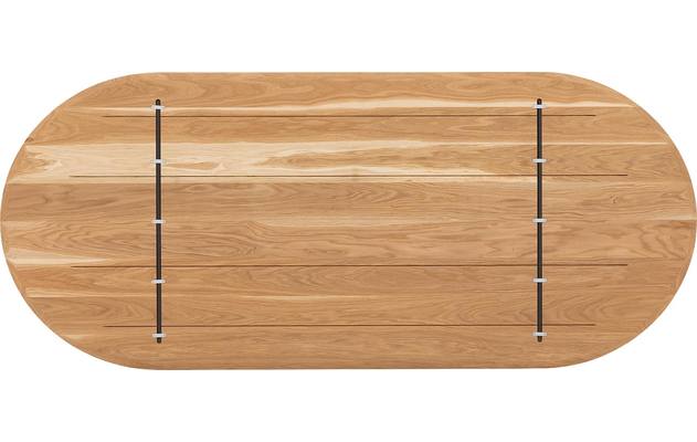 Goossens excellent eettafel uniek blank eiken - 8221556-08