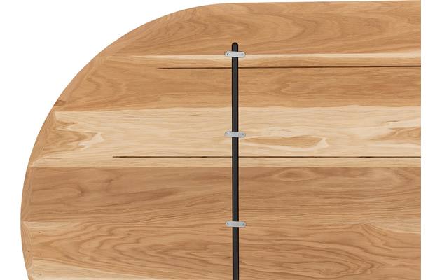Goossens excellent eettafel uniek blank eiken - 8221556-09