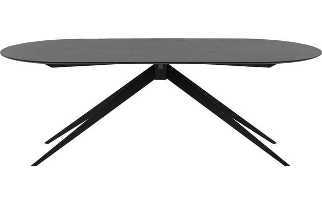 Goossens excellent eettafel uniek zwart eiken - 8221565-02