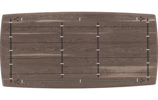Goossens excellent eettafel uniek donker bruin eiken - 8221583-08